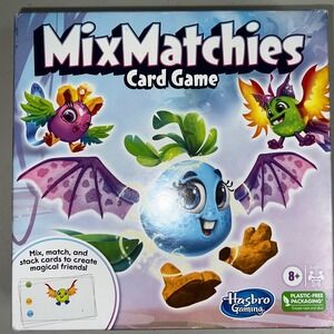Hasbro Gaming MixMatchies Card Game for Kids Ages 8 and Up